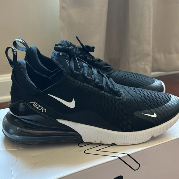 Nike Air Max 270 Black Men’s Size 9 - Picture 3 of 8